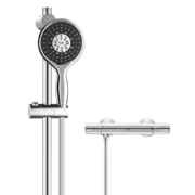 双11预售， 20点：GROHE 高仪 26107000+34594 进口恒温花洒套装