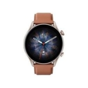AMAZFIT 跃我 GTR 3 Pro 智能手表 戈壁棕皮质表带（GPS、血压、血氧、心率）