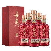 丹泉酒 洞天酒海 初心 酱香型白酒 53度 500ml*6瓶 整箱装 纯粮酿造 大曲坤沙工艺（内含3个礼品袋）
