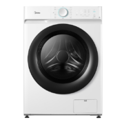 PLUS会员：Midea 美的 滚筒洗衣机全自动 MD100V11D洗烘一体