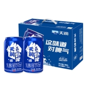天润奶啤乳酸菌风味牛奶饮品 300ml*24罐礼盒装