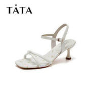 Tata 他她 女士高跟凉鞋 AB5XNB04DH1BL1