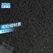 迪卡侬滑雪运动摇粒绒柔软保暖 轻便可压缩成人滑雪帽冬帽WEDZE First Heat黑色2130173均码