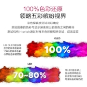 LG OLED65A1PCA 65英寸 OLED 4K超高清 防蓝光护眼 杜比视界IQ杜比全景声 【65A1】高端OLED自发光