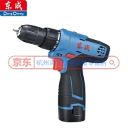 东成16V电钻锂电手电钻DCJZ1601电动螺丝刀双速充电式多功能家用电转小手枪钻 DCJZ1601【一电一充2.0Ah】