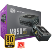 酷冷至尊(CoolerMaster)额定850W V850GOLDSFX电源 金牌全模组/全日系电容/FDB降噪风扇/加强显卡线/电脑组件