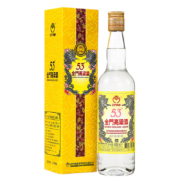 金门高粱酒 黄金龙 清香型 白酒 53度 500ml*6瓶 整箱装（内含礼品袋）