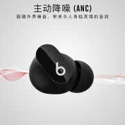 Beats Studio Buds 真无线降噪耳机 蓝牙耳机 兼容苹果安卓系统 IPX4级防水 – 黑色