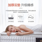 慕思（de RUCCI）乳胶床垫3CM加厚静音独立袋装弹簧软硬两用 臻享版（立即发货） 1800*2000