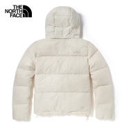 TheNorthFace北面羽绒服女连帽2021冬季新款户外防风轻便保暖700蓬白鹅绒外套5AYK 5AYKN3N/白色 L