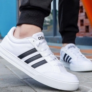 adidas VS SET 男鞋小白鞋 AW3889