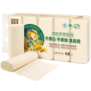 限地区：Tralin 泉林本色 实芯卷纸 3层100克*10卷*5件