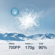 凯乐石加厚羽绒服男冬季户外抗寒硬壳登山服防风拒水大鹅绒服外套 铜砂黄 S