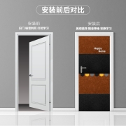 亿派 隔音门贴自粘隔音板 隔音棉毛毡房门密封卧室静音隔音门装饰吸音棉板隔音材料 N套餐:4张月光灰