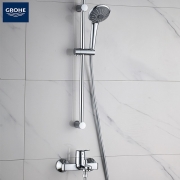 高仪/GROHE 进口淋浴花洒套装 110MM手持花洒含滑杆 多种出水模式2731900C
