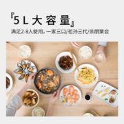 九阳（Joyoung） 电饭煲4-5L大容量电饭锅不粘锅3-4-5-10人智能预约【肖战推荐】 【加厚土灶原釜-5升-3-10人】50FY808