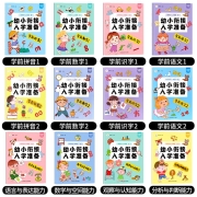 幼小衔接整合教材识字数学拼音语文认知书 幼儿园早教书幼儿启蒙读物 儿童书籍3-6岁数学启蒙汉语拼音练习识字书3岁4岁5岁三四五岁图书 幼小衔接入学准备全套12册