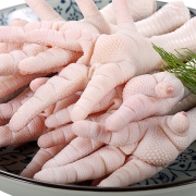 上鲜 白羽鸡 鸡爪 1kg/袋 冷冻 圈养 精修去指甲 出口日本级 烤鸡爪卤鸡爪卤鸡脚 卤煮食材清真食材