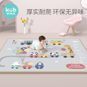 可优比（KUB）宝宝爬爬垫儿童玩具爬行垫加厚婴儿XPE客厅家用泡沫地垫动物狂欢款180*150*1cm礼物