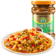 吉香居 野山椒牛肉酱 酸爽劲辣 醇香浓郁 218g