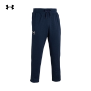 安德玛（UNDERARMOUR） Rival男子抓绒训练运动长裤1359030 深蓝色408 L