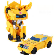 变形玩具机器人男孩金刚汽车人 变形校车巴士 (JY675-15)