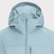ARC'TERYX始祖鸟 SQUAMISH HOODY  风壳 轻量透气 男子 防风夹克 Ether/以太蓝 L