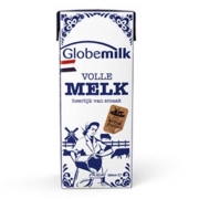 88VIP：Globemilk 荷高 全脂纯牛奶盒装 200ml*24瓶