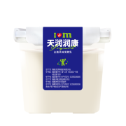 京东特价：天润 terun  新疆酸奶 全脂风味发酵  润康方桶 1kg*1桶