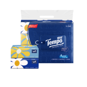 得宝(Tempo)抽纸 Mini系列4层 80抽*8包 *2件+凑单品