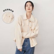 20日10点：INMAN 茵曼 女士短外套 18236843HBS98209