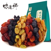 味老师 彩虹葡萄干 208g