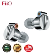 飞傲（FiiO） FD5单动圈耳机HIFI发烧入耳式重低音镀铍振膜耳塞 FD5银色1998元