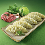 必品阁(bibigo) 荠菜猪肉王水饺1200g  饺子 早餐夜宵烧烤火锅食材 方便菜 速冻饺子(非速冻口感)