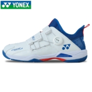 YONEX尤尼克斯羽毛球鞋 防滑耐磨 BOA包裹系统 稳定舒适 SHB-88D 白蓝 45
