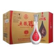 五粮醇 臻选6 浓香型白酒 50度 500ml*6 整箱装