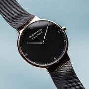 BERING 安赛龙系列 男士石英手表 15540-262 极夜黑