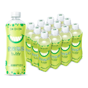 京东PlUS:bubly 微笑趣泡蜜柚味 气泡水 450ml*12瓶整箱*2件