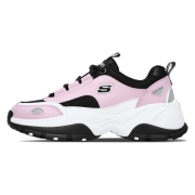 限尺码、PLUS会员：SKECHERS 斯凯奇 DLites Kozmiks 女士休闲运动鞋 88888327