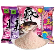 钓鱼王 金版浮钓鲢鳙饵料 （鲢鳙草莓）300g