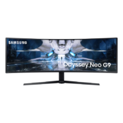 SAMSUNG 三星 49英寸 电竞显示屏 带鱼屏 （双2K  Mini LED HDR2000 1000R 240Hz  G95NA） 曲面  S49AG952NC
