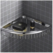 KOHLER 科勒 全铜卫生间三角篮 单层