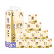 京喜APP、PLUS会员、限地区：Breeze 清风 原木经典系列 有芯卷纸 3层*240段*12卷