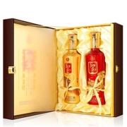 PLUS会员：WULIANGYE 五粮液 52度浓香型白酒 500ml*2瓶礼盒装