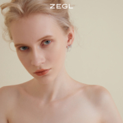 ZEGL蝴蝶结耳环女小众设计感高级耳钉2022年新款潮925银针耳饰品