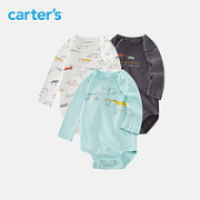 Carter's 孩特 婴儿长袖连体衣 3件装
