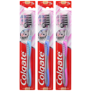 有券的上：高露洁 Colgate 超洁纤柔备长炭软毛成人牙刷 3支