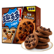 88VIP：趣多多 大块曲奇饼干 黑巧克力味 288g*5件+凑单