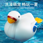 婴儿洗澡玩具儿童戏水玩水游泳小天鹅宝宝泡澡鸭子0-1岁男孩女孩 【孤单1只装】小天鹅785