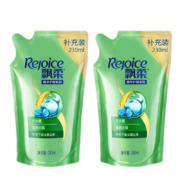 需抢券：Rejoice 飘柔 洗发水 补充装 230ml*2袋